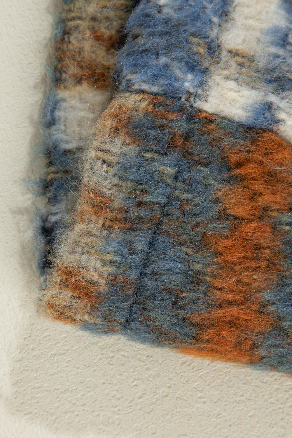 Plaid Collared Neck Jacket with Chest Pockets - MyEmpired