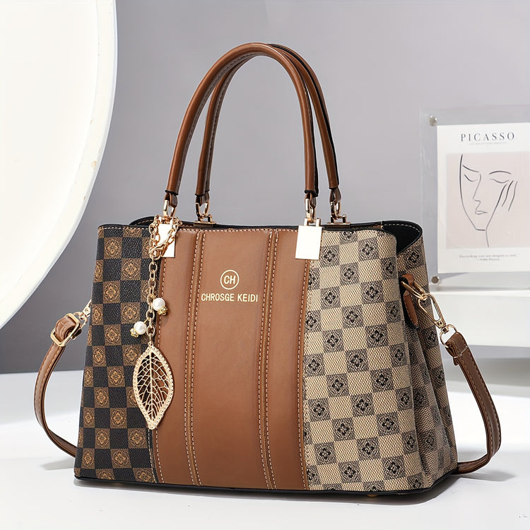 Elegant Large Capacity Tote Handbag - MyEmpired
