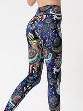Printed High Waist Active Leggings - MyEmpired