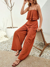 Swiss Dot Layered Cami and Pants Set - MyEmpired