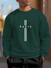 PARIS Letter Print Men&