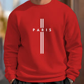 PARIS Letter Print Men&