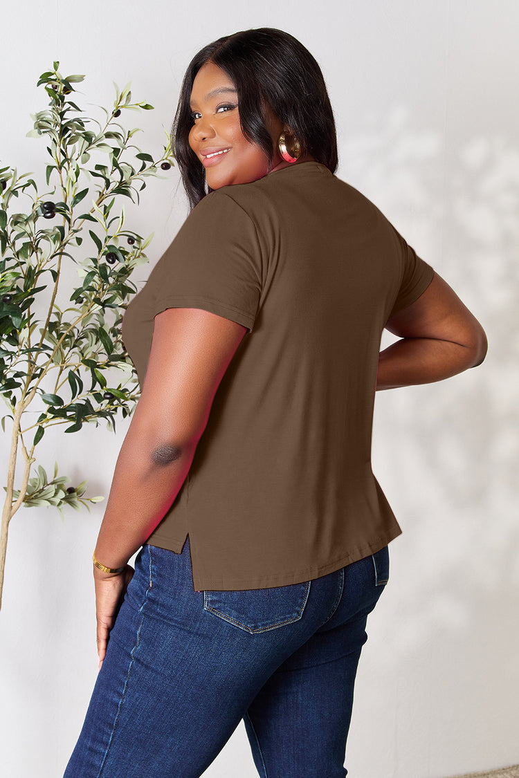 Basic Bae Full Size Round Neck Short Sleeve T-Shirt - MyEmpired