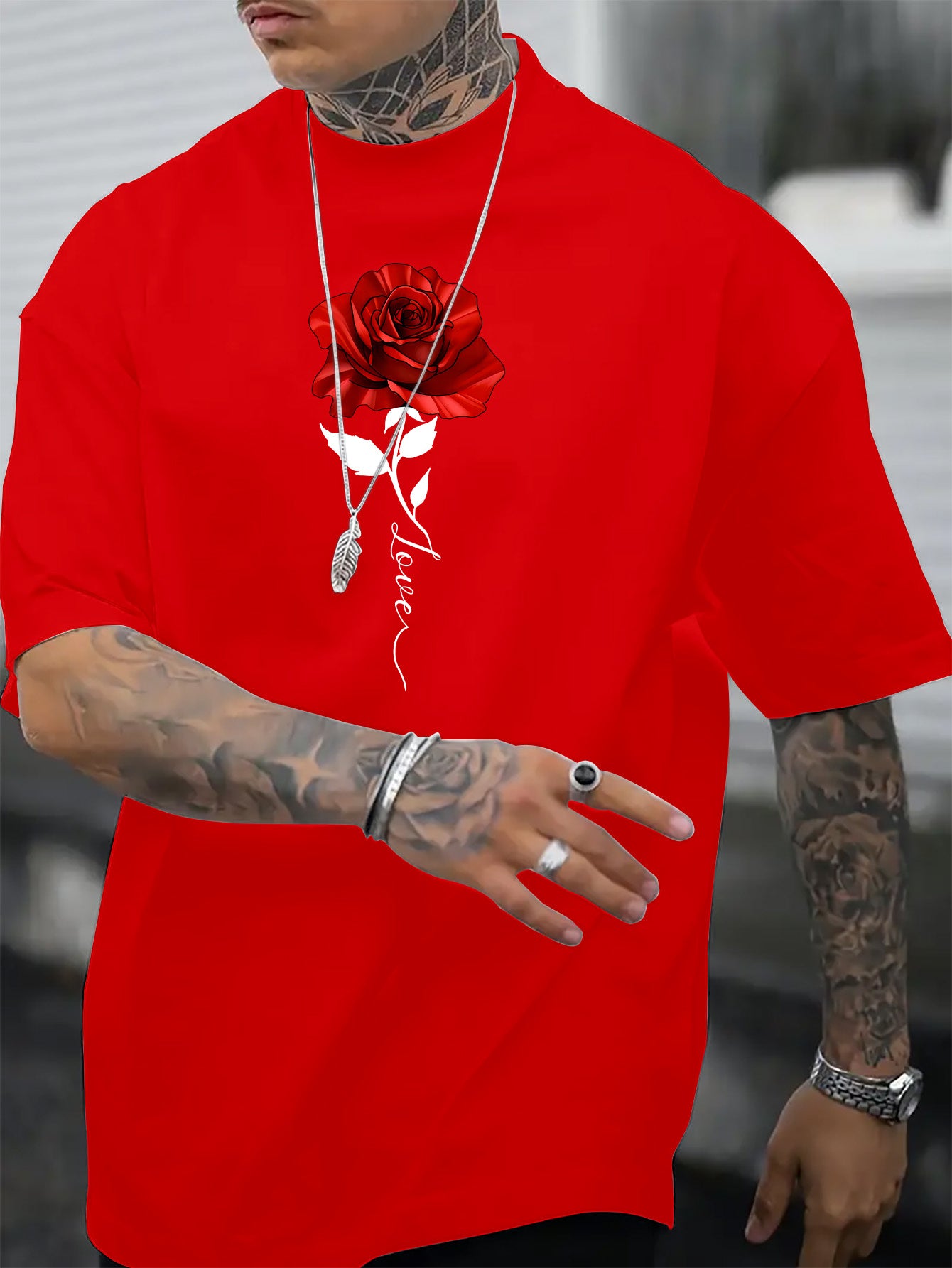 Roses Printed Men&