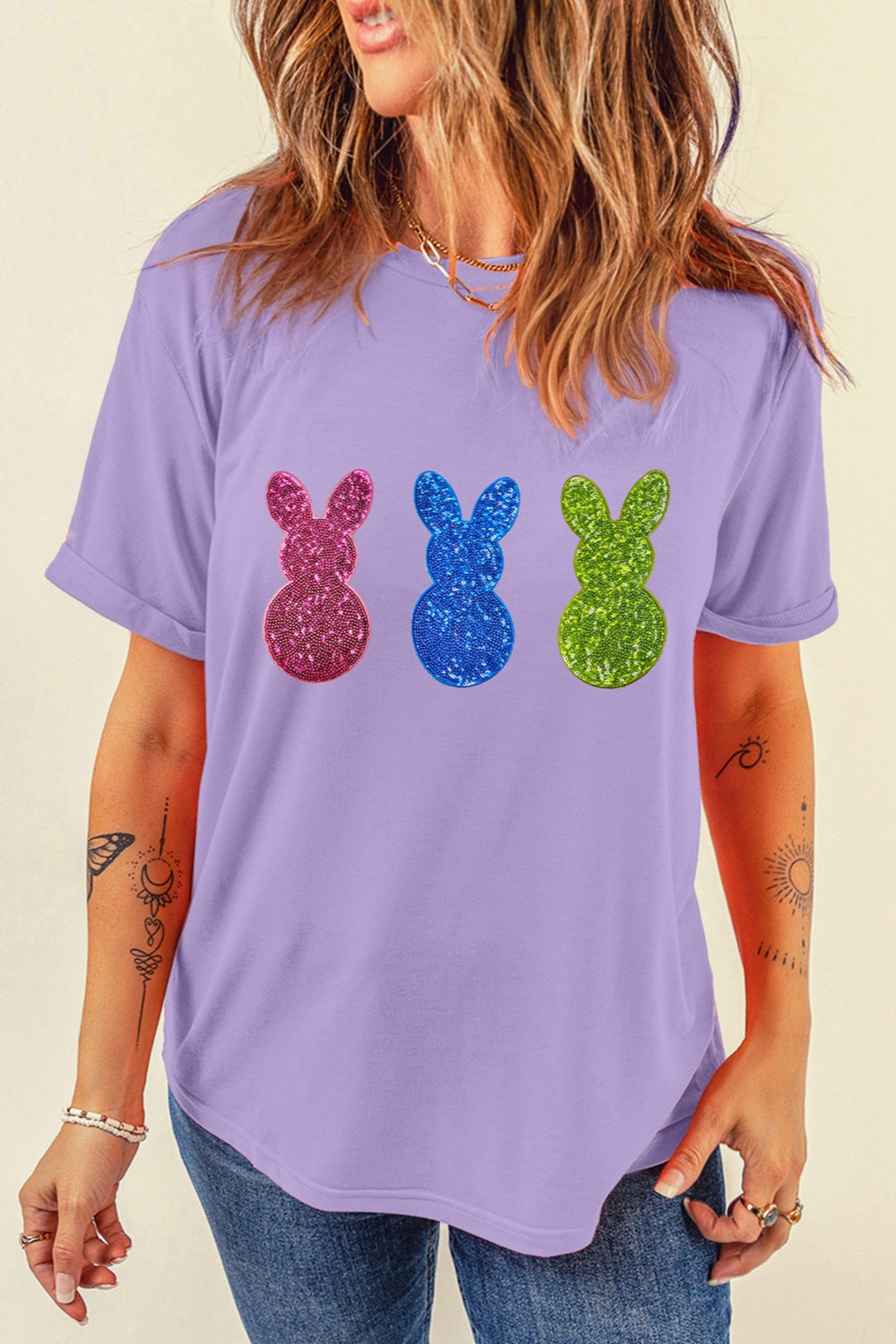 Shiny Bunny Short Sleeve T-Shirt - MyEmpired