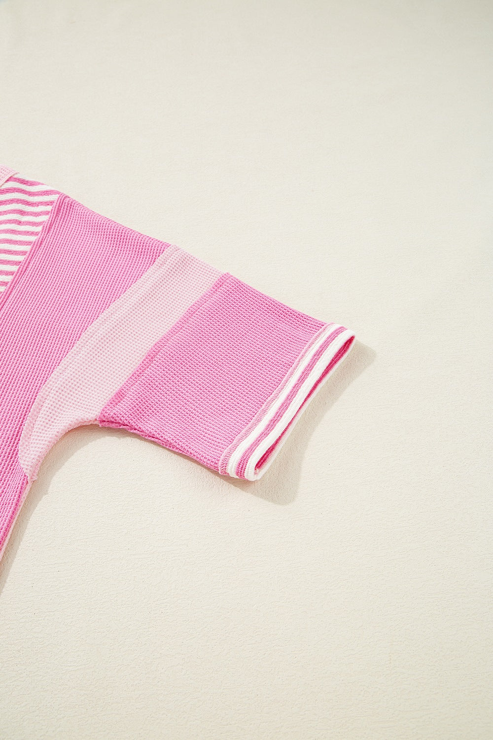 Stripe Color Block Half Sleeve T Shirt - MyEmpired