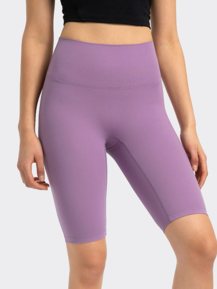 Millennia High Rise Wide Waistband Active Shorts - MyEmpired