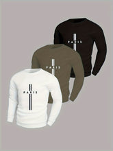 PARIS Letter Print Men&