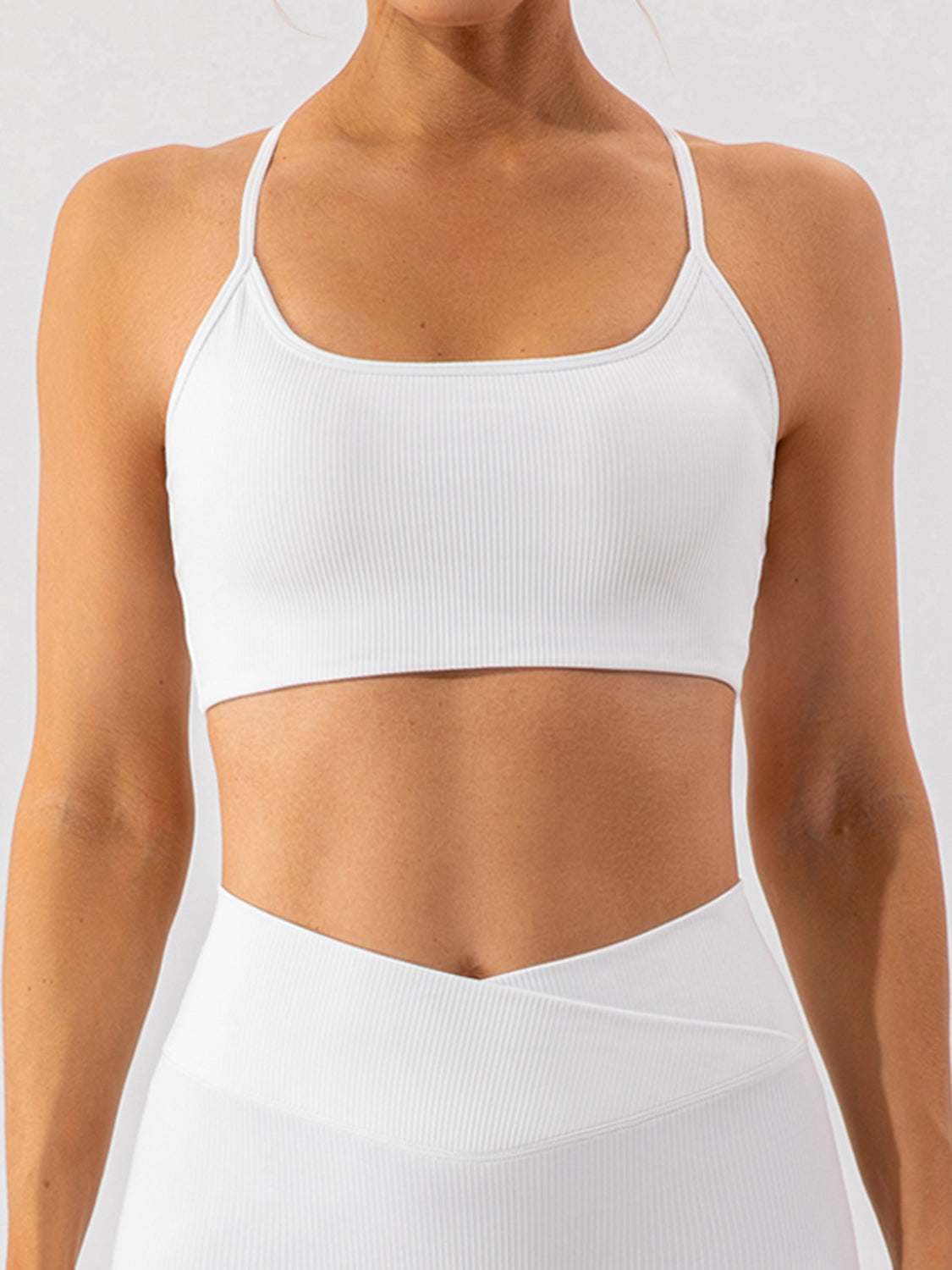 Spaghetti Strap Active Bra - MyEmpired