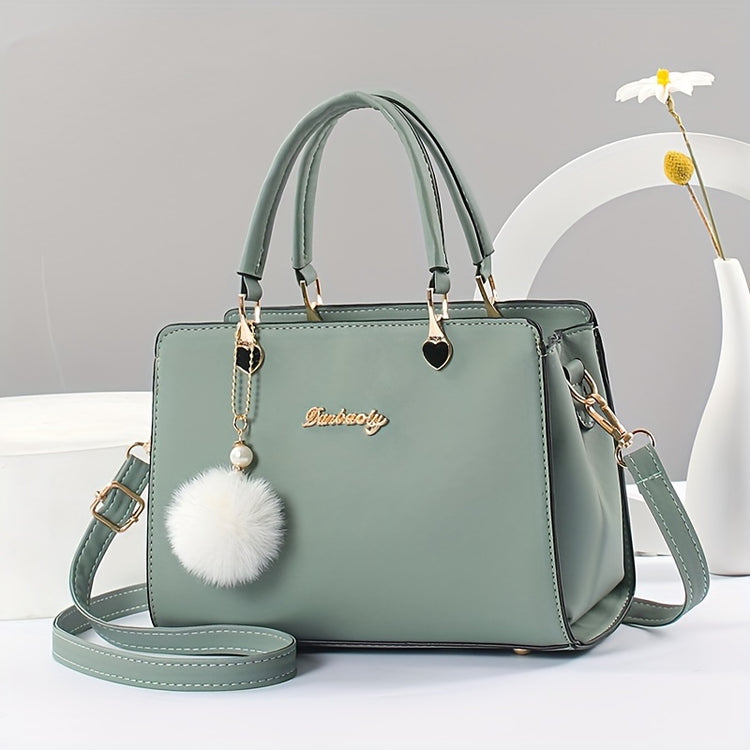 Chic Black Faux Leather Crossbody - MyEmpired
