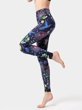 Printed High Waist Active Leggings - MyEmpired