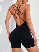 Spaghetti Strap Crisscross Romper - MyEmpired