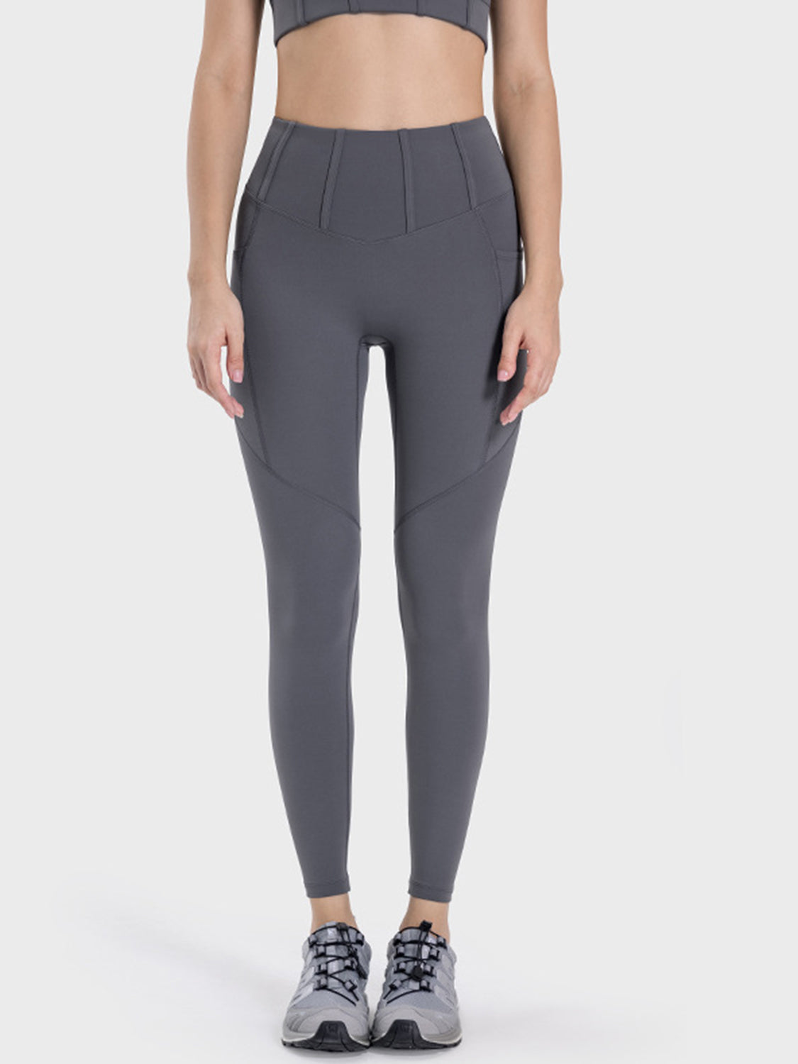 Millennia Pocketed High Waist Active Leggings - MyEmpired