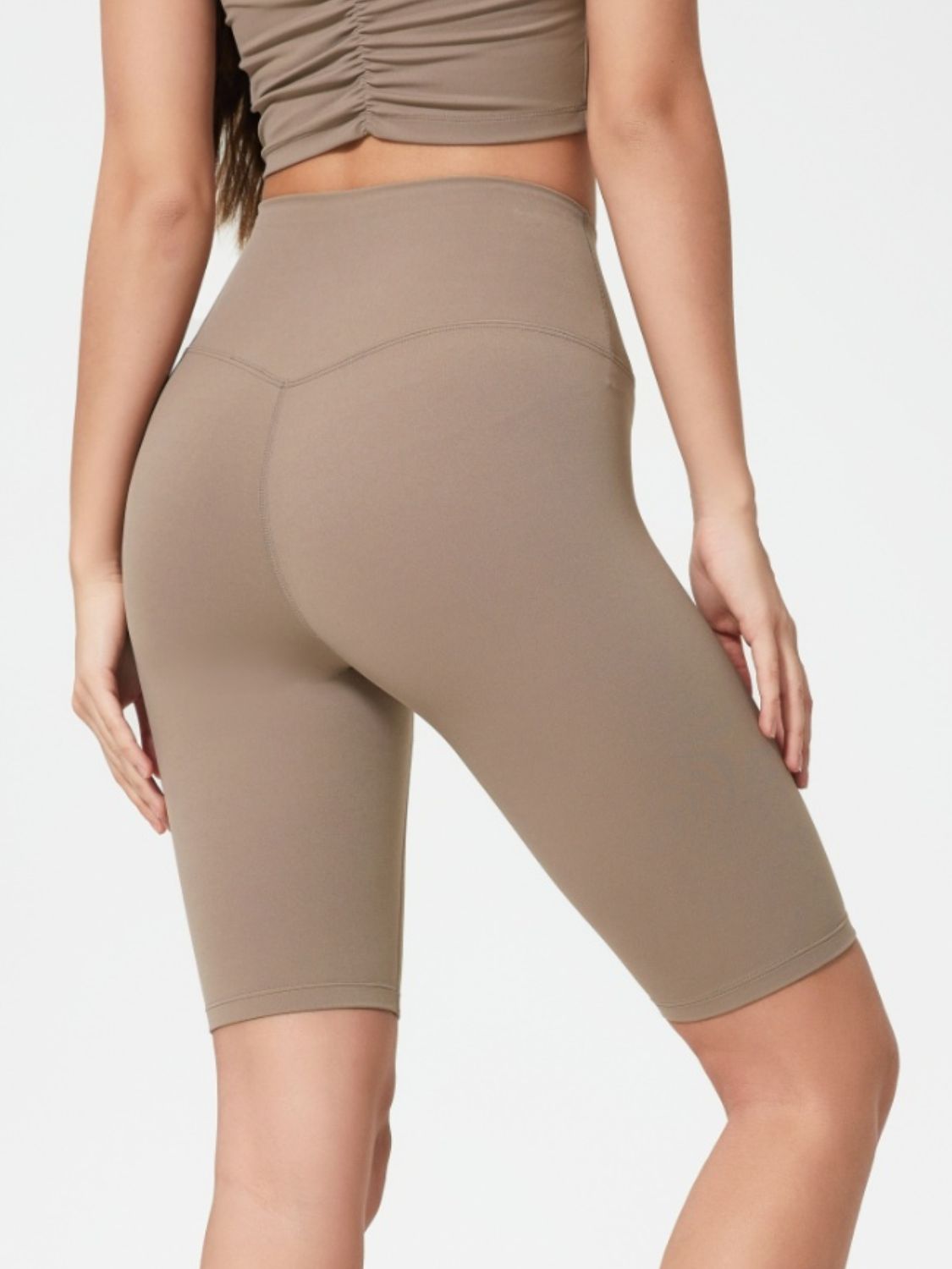 Millennia High Rise Wide Waistband Active Shorts - MyEmpired