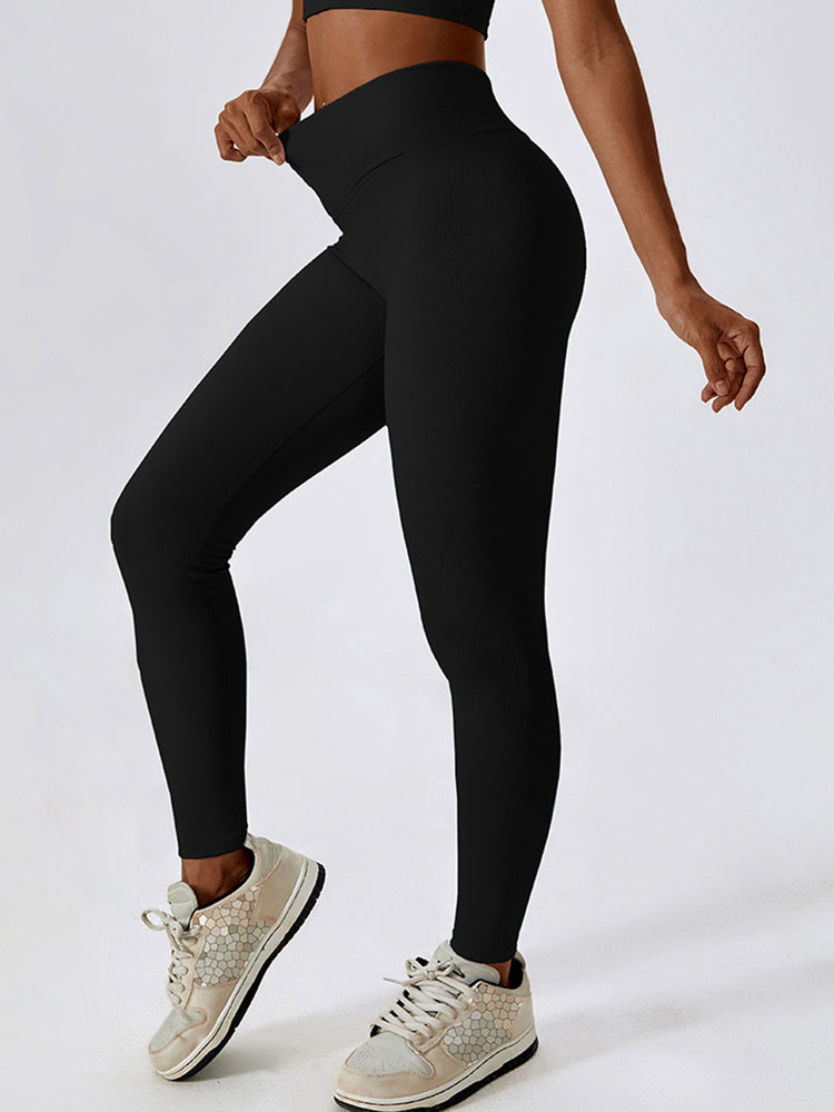 Basic Bae Wide Waistband Active Leggings - MyEmpired