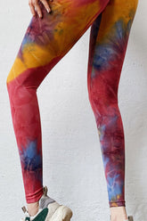Tie-Dye High Waist Active Leggings - MyEmpired