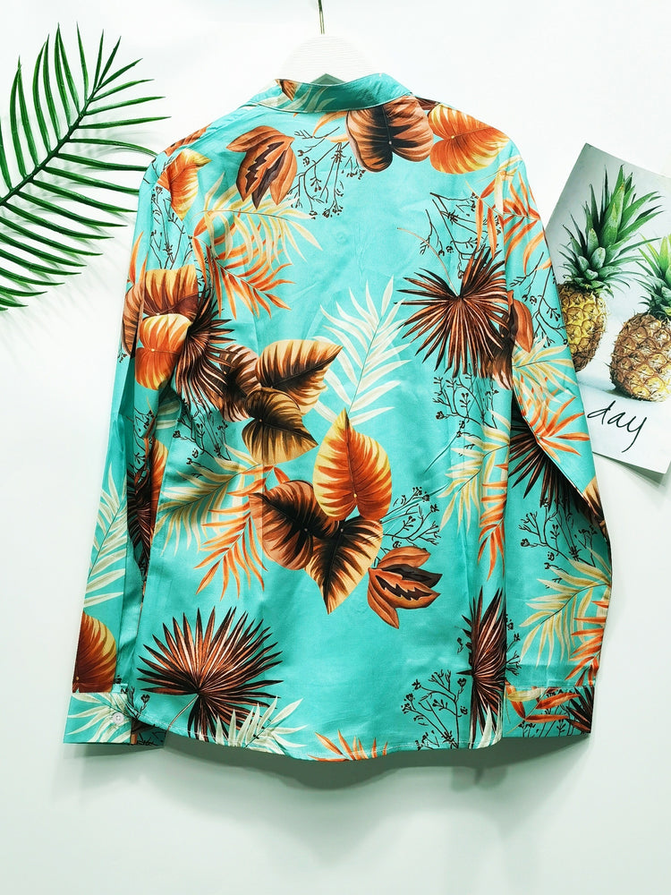 Tropical Print Blouse - MyEmpired