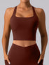 Square Neck Racerback Cropped Tank - MyEmpired