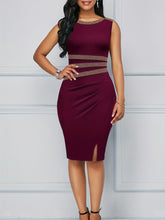 Contrast Trim Bodycon Dress - MyEmpired
