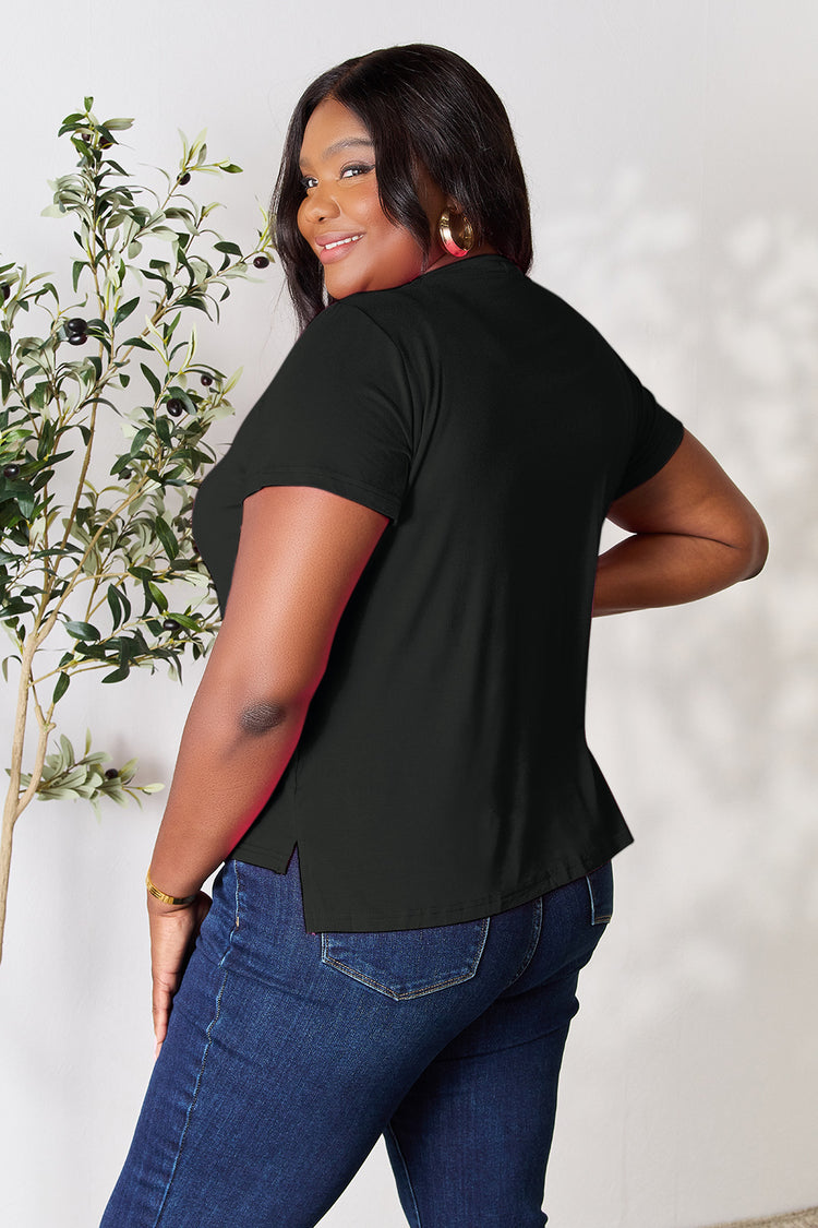 Basic Bae Full Size Round Neck Short Sleeve T-Shirt - MyEmpired
