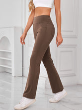 Lovelet High Waist Active Pants with Pockets - MyEmpired