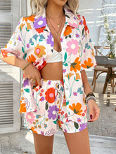 Devine Printed Button Down Shirt and Shorts Set - MyEmpired