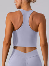 Square Neck Racerback Cropped Tank - MyEmpired