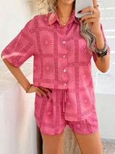 Devine Printed Button Down Shirt and Shorts Set - MyEmpired