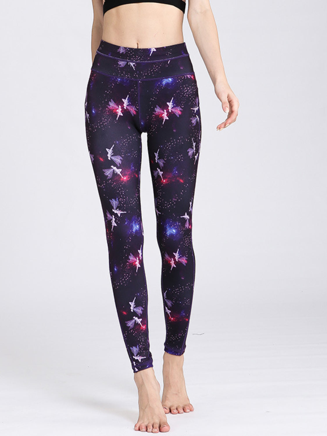 Printed Active High Waist Leggings - MyEmpired