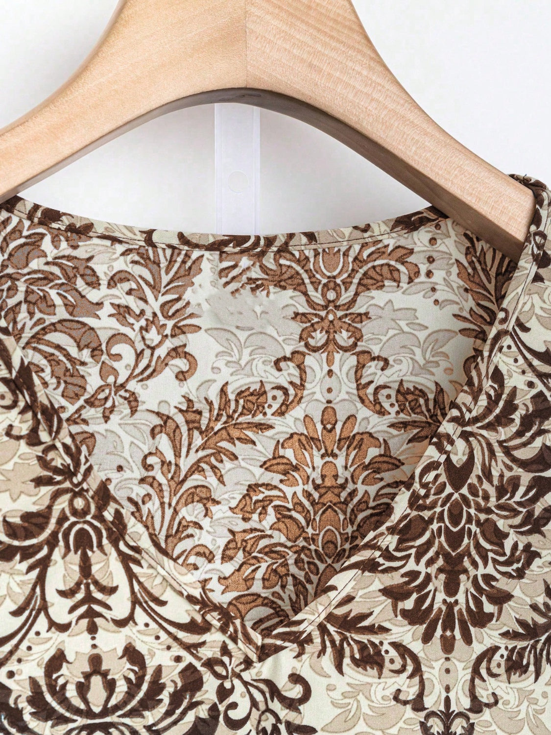 Printed Ruffled Cap Sleeve Top and Pants Set - MyEmpired