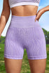 Wide Waistband Slim Fit Active Shorts - MyEmpired