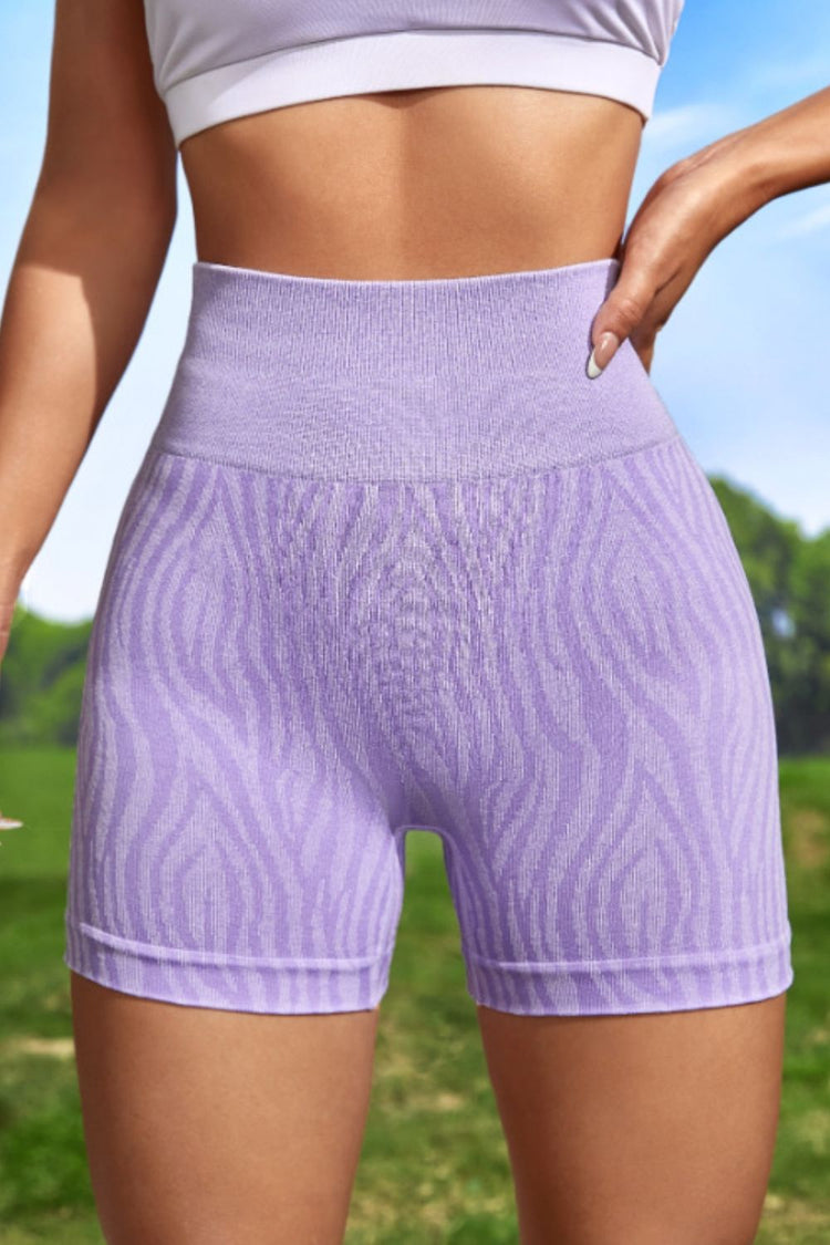 Wide Waistband Slim Fit Active Shorts - MyEmpired
