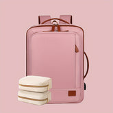 40L Flight-Approved Carry-On Backpack with 3 Packing Cubes - MyEmpired