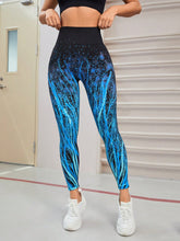 Seamless Printed High Waist Active Leggings - MyEmpired