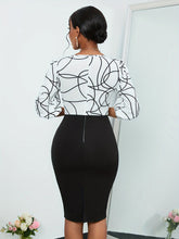 Splicing Dress - MyEmpired