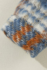 Plaid Collared Neck Jacket with Chest Pockets - MyEmpired