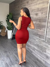 Solid Skirt 2 Piece Set, Casual Crew Neck Tank Top & Bodycon Skirt For Summer, Women&