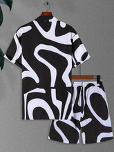 Designed Print 2pcs Men&