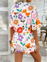 Devine Printed Button Down Shirt and Shorts Set - MyEmpired