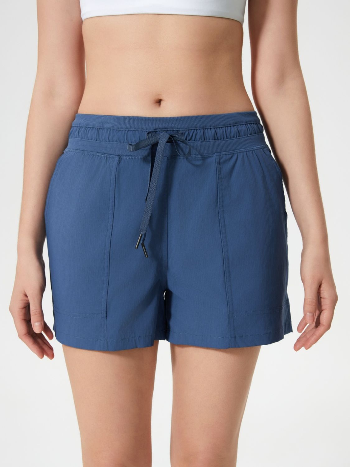 Millennia Drawstring Active Shorts with Pockets - MyEmpired
