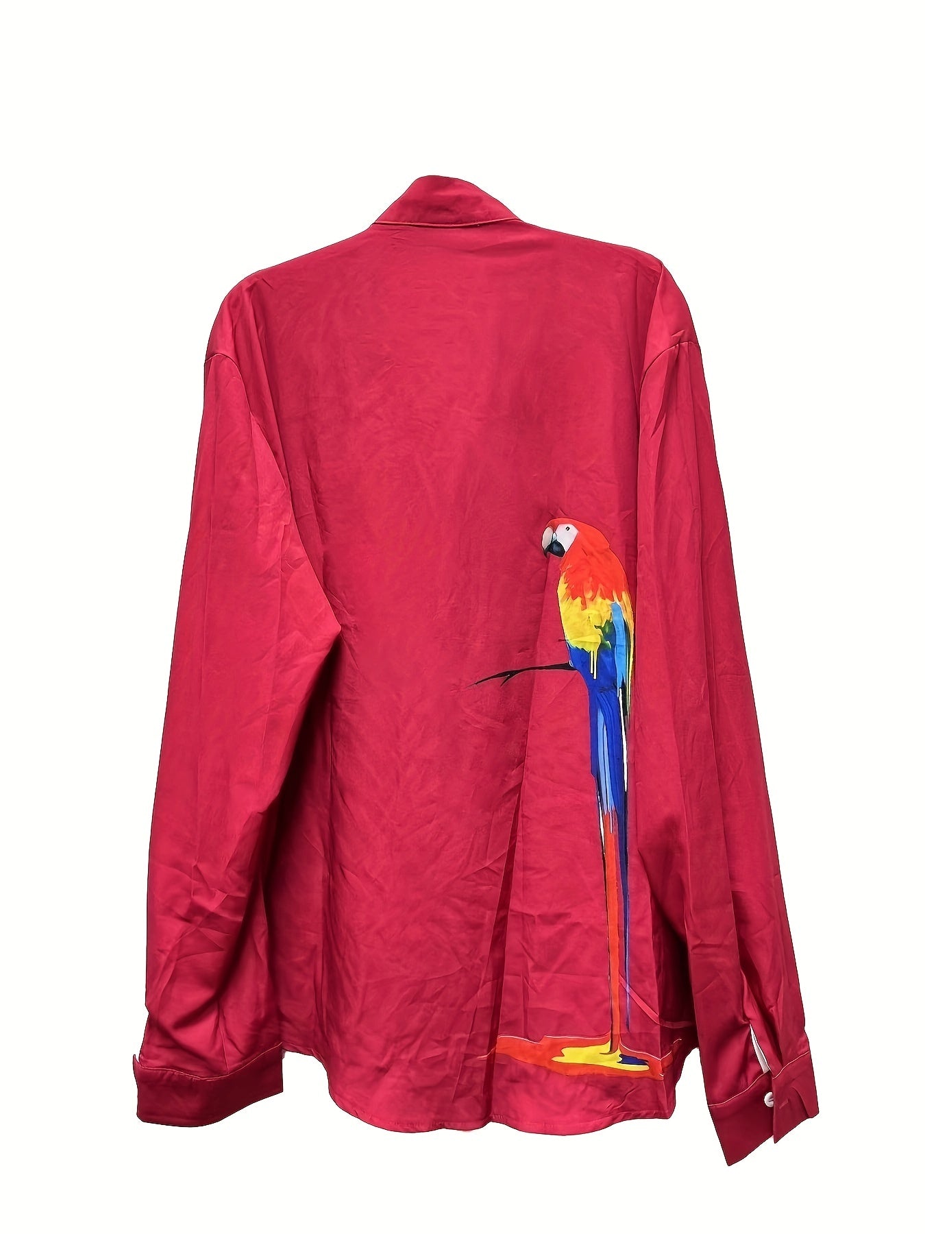 Parrot 3D Pattern Print Men&