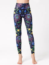 Printed High Waist Active Leggings - MyEmpired