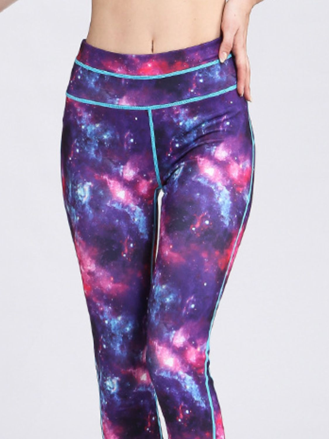 Printed Active High Waist Leggings - MyEmpired