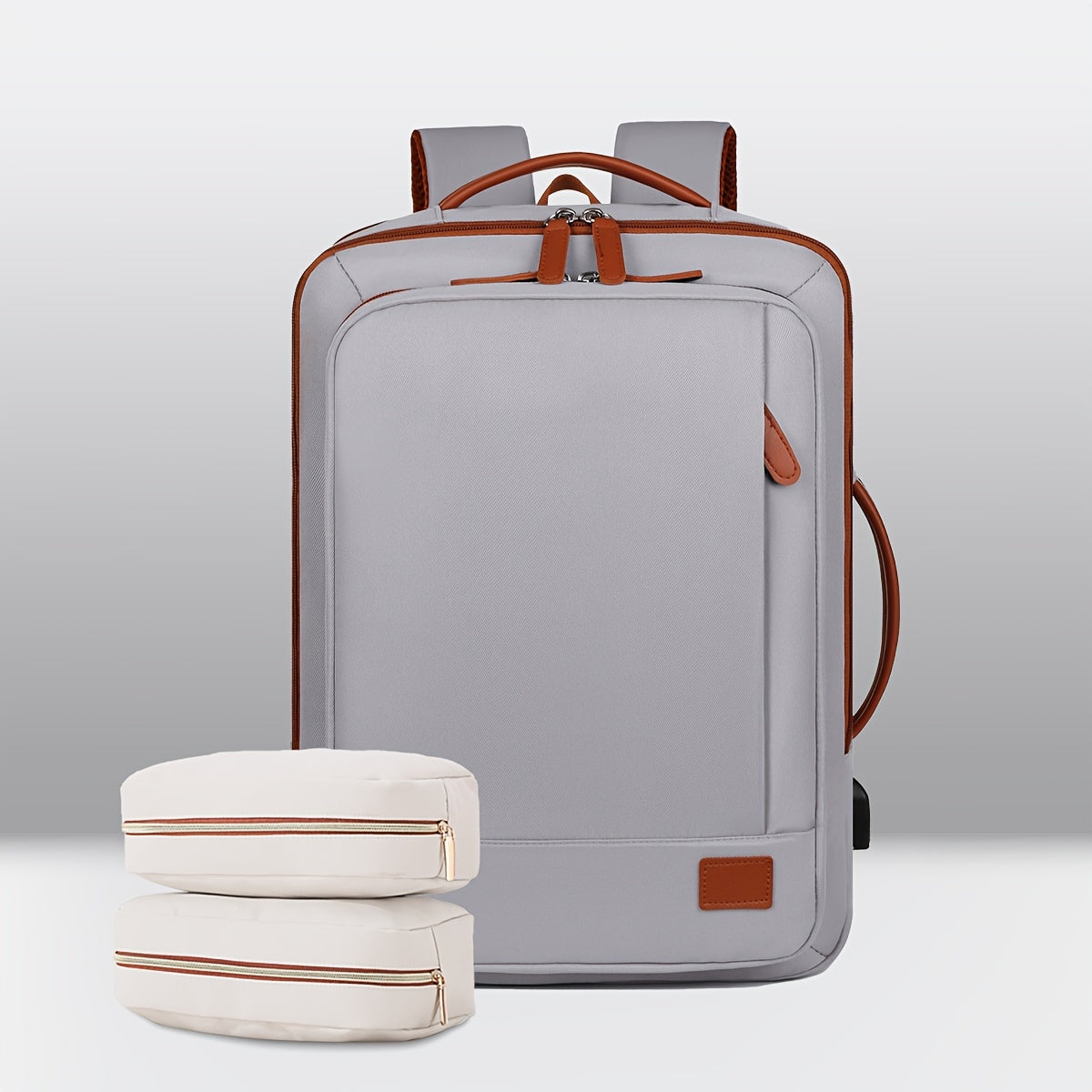 40L Flight-Approved Carry-On Backpack with 3 Packing Cubes - MyEmpired