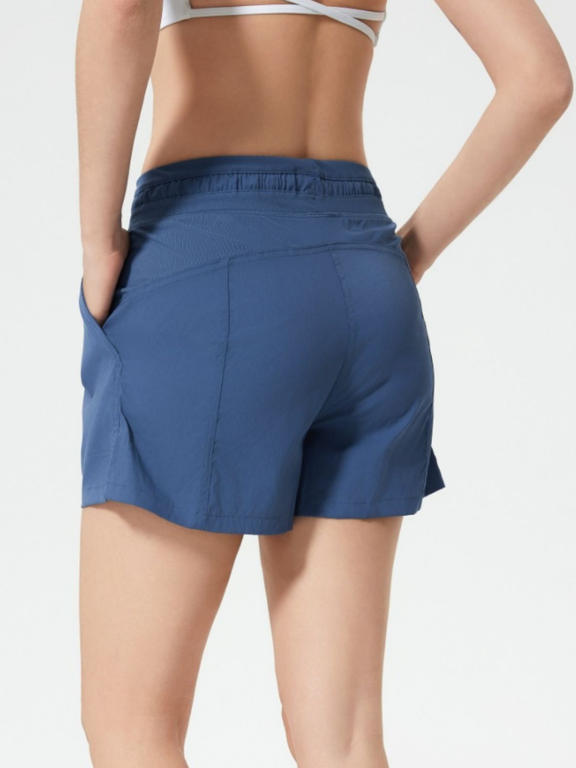 Millennia Drawstring Active Shorts with Pockets - MyEmpired