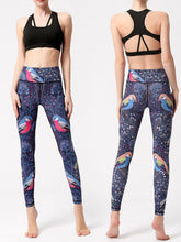 Printed High Waist Active Leggings - MyEmpired