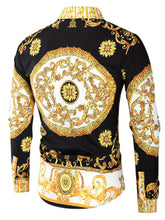 Baroque Style Pattern Men&