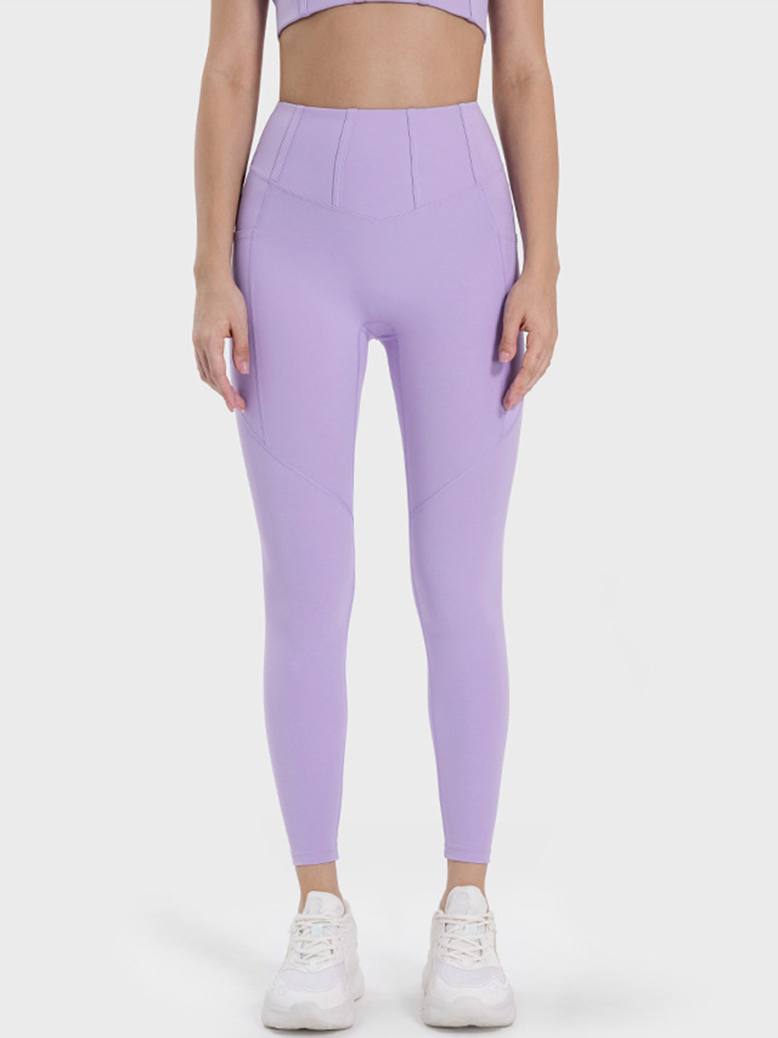 Millennia Pocketed High Waist Active Leggings - MyEmpired