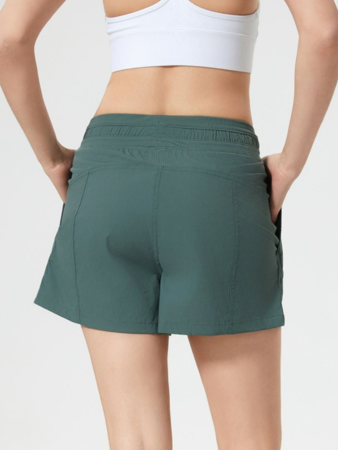 Millennia Drawstring Active Shorts with Pockets - MyEmpired