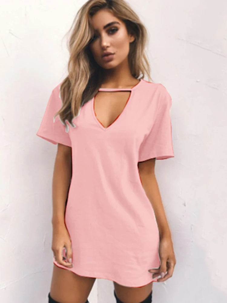 Sexy Elegant Dress Wrap Deep - MyEmpired
